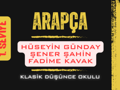 Arapça (Birinci Seviye)