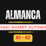 Almanca A1-A2 (Hacı Ahmet Altıner)