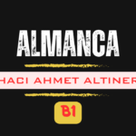 Almanca B1 (Hacı Ahmet Altıner)
