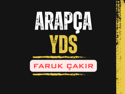 Arapça YDS Metin Analizi (Faruk Çakır)