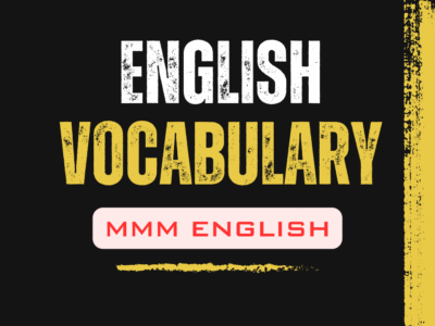 English Vocabulary (MMM English)